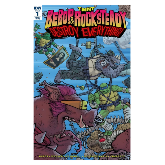 COMIC : TMNT BEPOP & ROCKSTEADY DESTROY EVERYTHING - #1