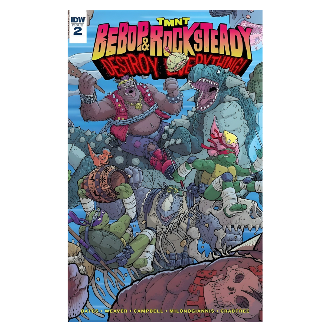 COMIC : TMNT BEPOP & ROCKSTEADY DESTROY EVERYTHING - #2