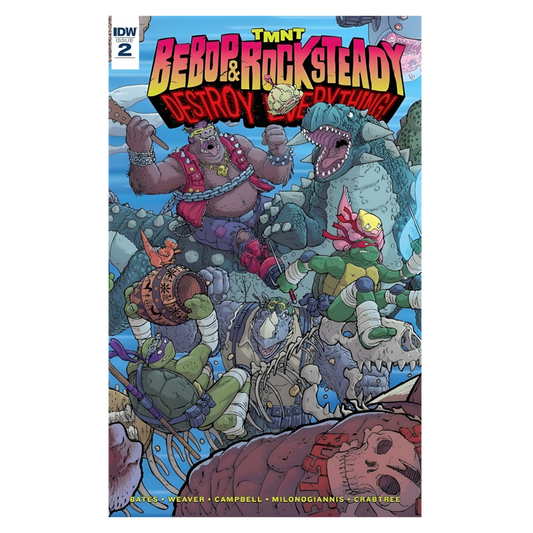 COMIC : TMNT BEPOP & ROCKSTEADY DESTROY EVERYTHING - #2