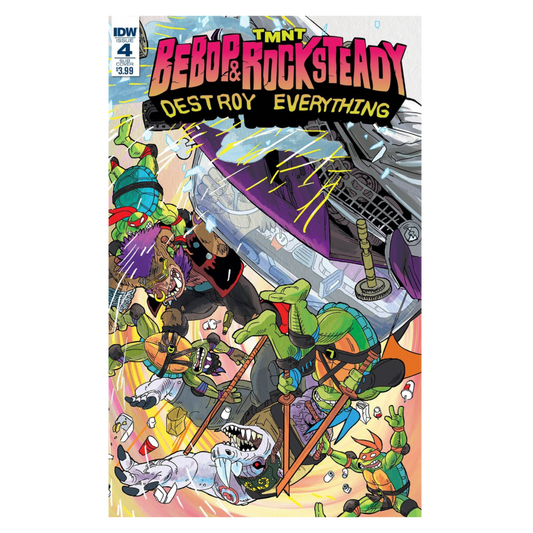 COMIC : TMNT BEPOP & ROCKSTEADY DESTROY EVERYTHING - #4