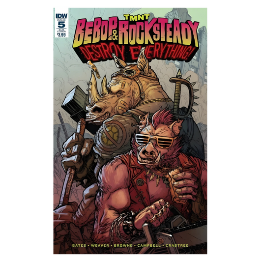 COMIC : TMNT BEPOP & ROCKSTEADY DESTROY EVERYTHING - #5