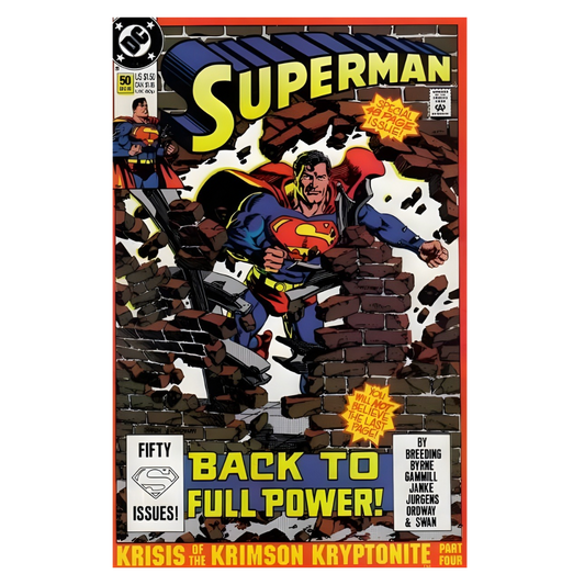 COMIC : SUPERMAN - #50 1987
