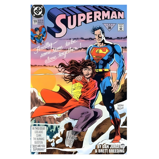 COMIC : SUPERMAN - #59 1987