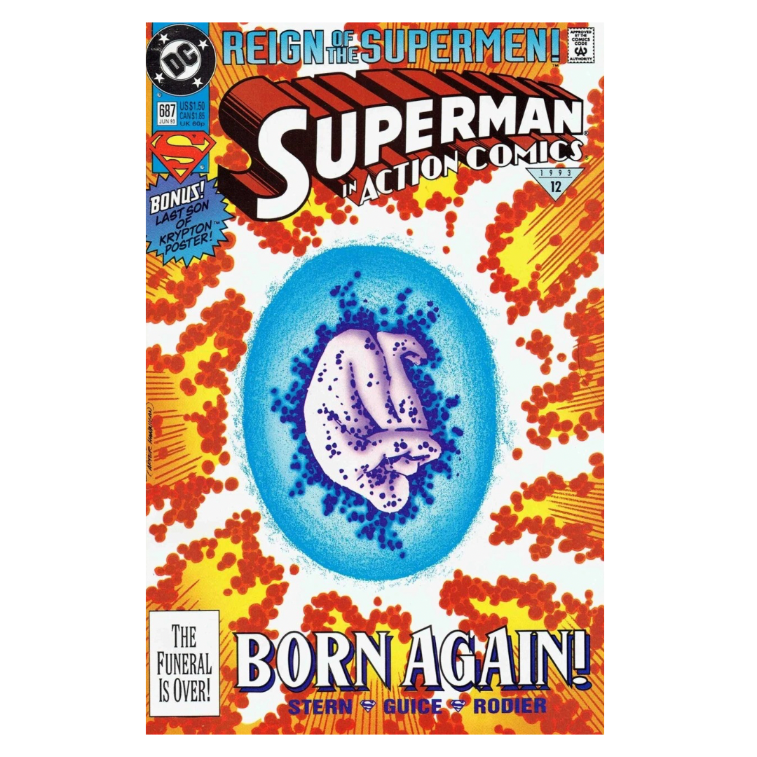 COMIC : SUPERMAN ACTION COMICS - #687