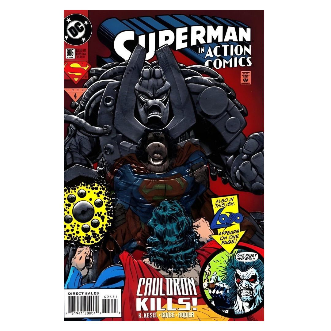 COMIC : SUPERMAN ACTION COMICS - #695