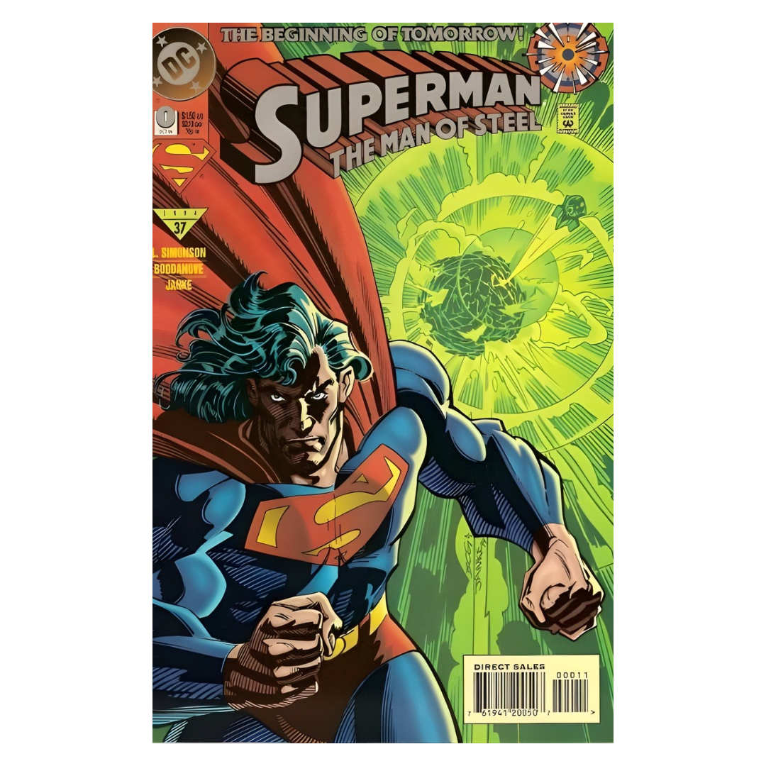 COMIC : SUPERMAN MAN OF STEEL - #0 1991