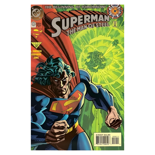 COMIC : SUPERMAN MAN OF STEEL - #0 1991