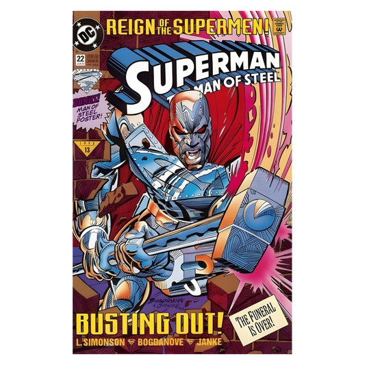 COMIC : SUPERMAN MAN OF STEEL - #22 1991