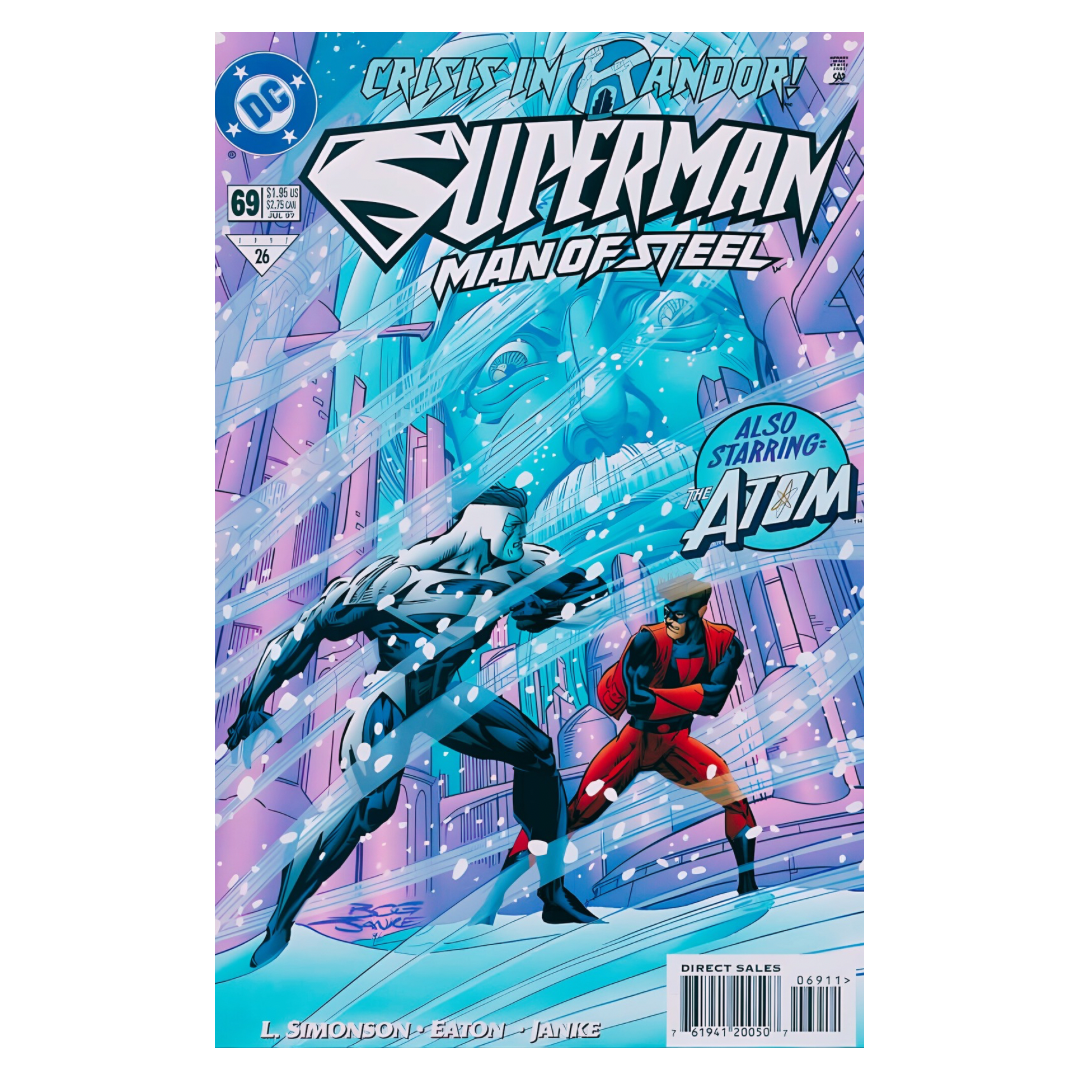 COMIC : SUPERMAN MAN OF STEEL - #69 1991