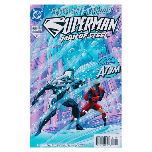 COMIC : SUPERMAN MAN OF STEEL - #69 1991