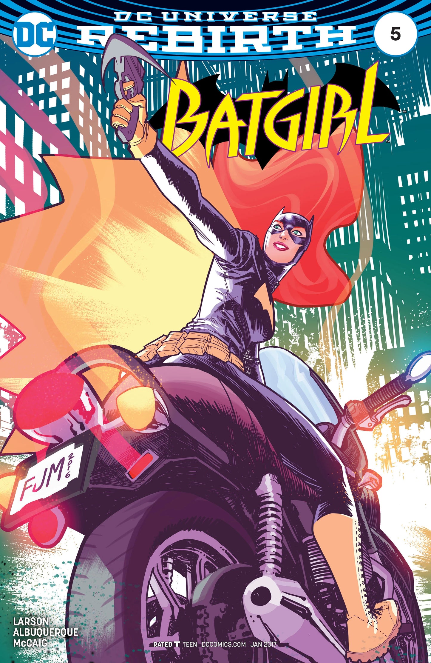COMIC : BATGIRL - REBIRTH #5