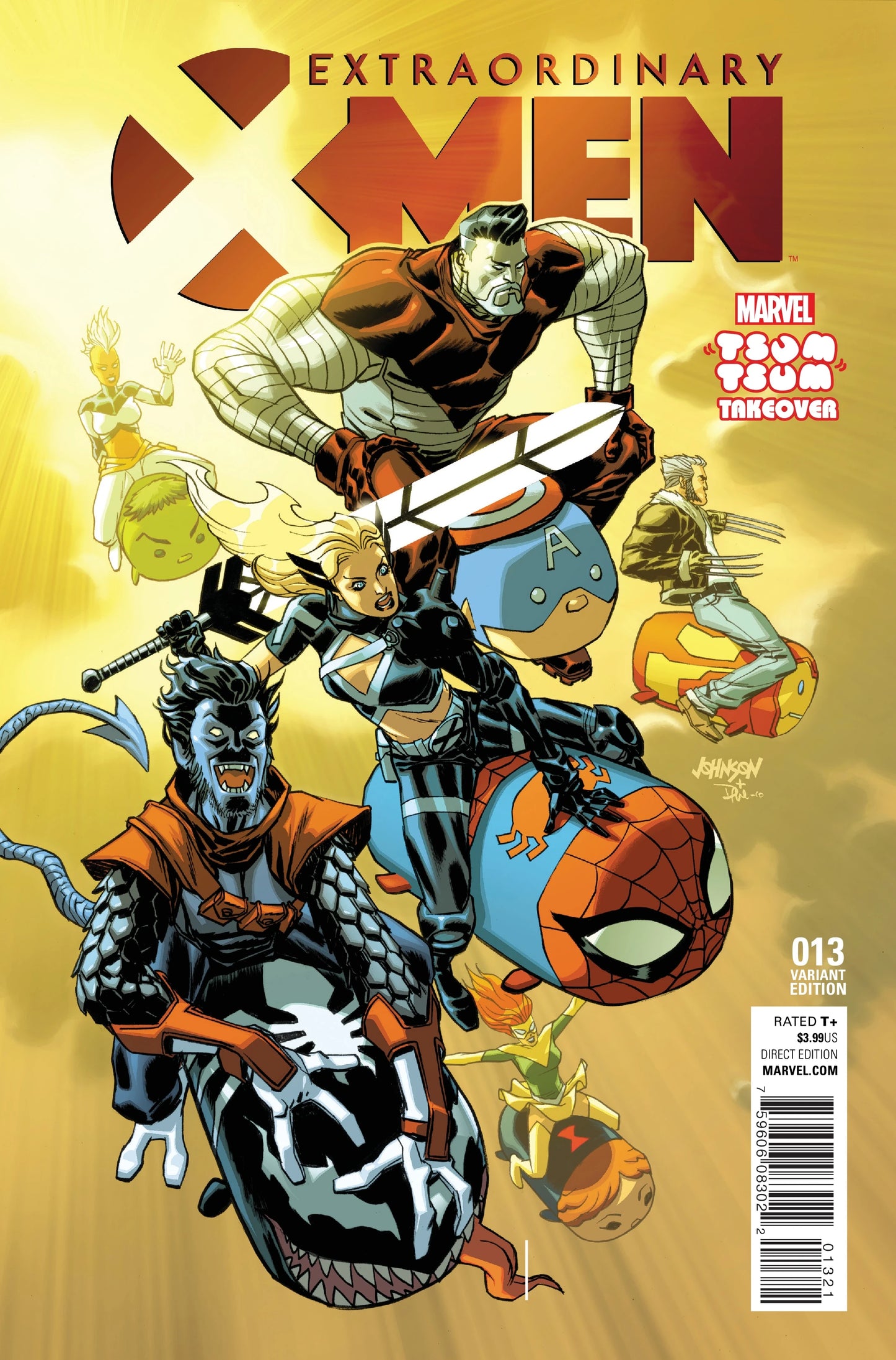 COMIC : XMEN, EXTRAORDINARY - 2015 #13 TSUM TSUM VAR
