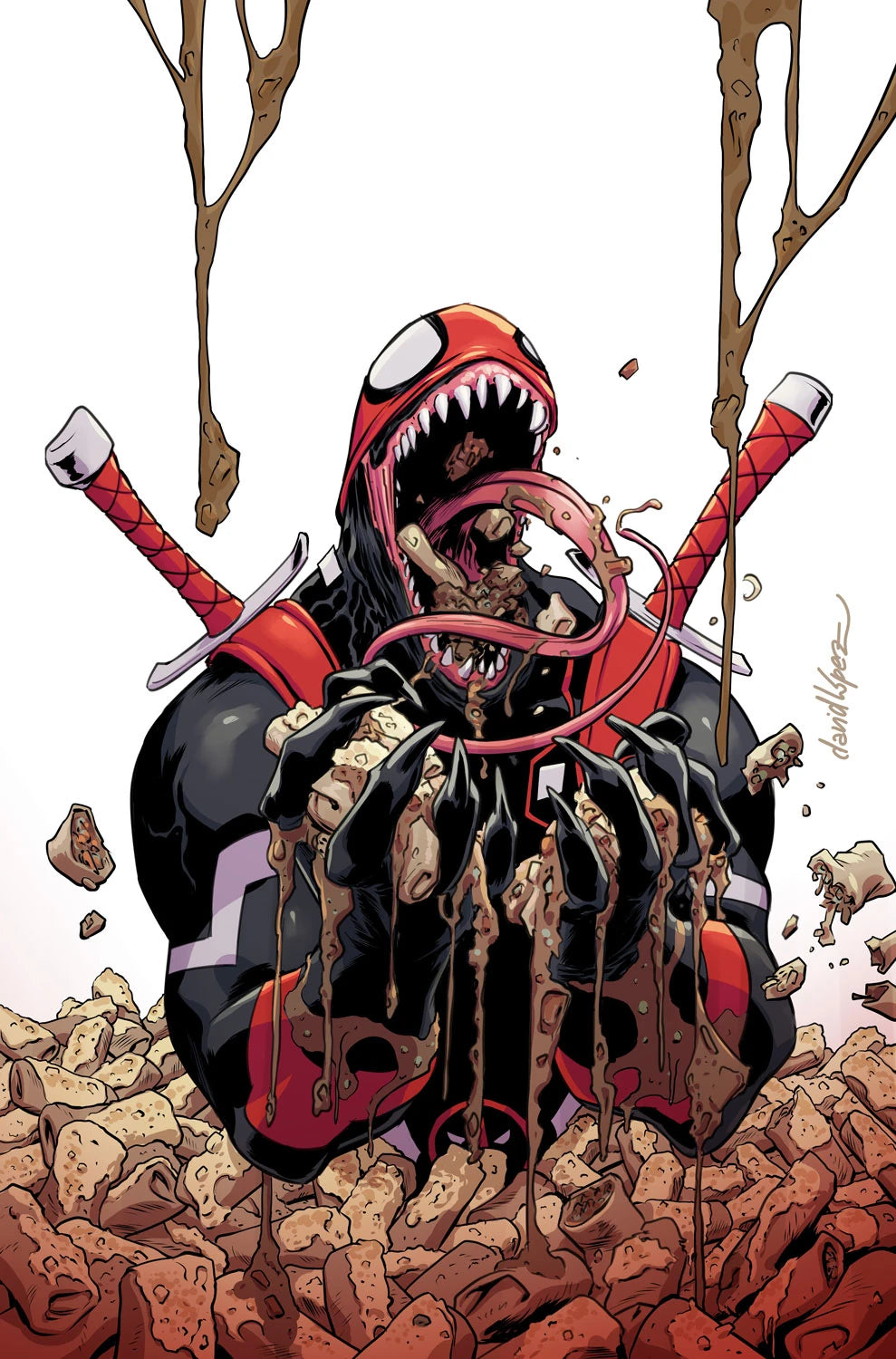COMIC : DEADPOOL - #28 VENOMIZED VAR