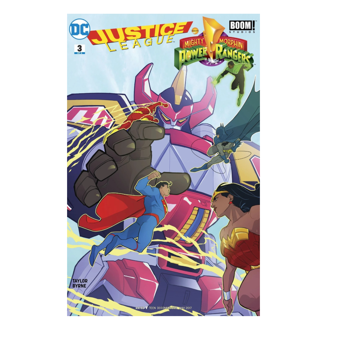 COMIC : JUSTICE LEAGUE / POWER RANGERS - #3
