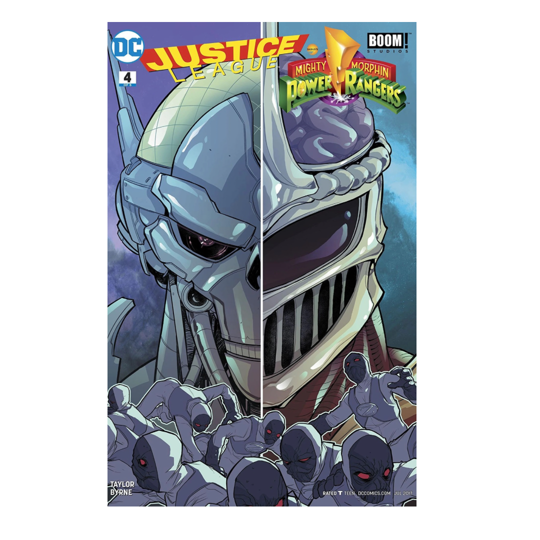 COMIC : JUSTICE LEAGUE / POWER RANGERS - #4