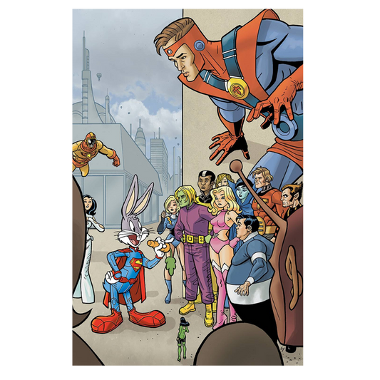 COMIC : LEGION OF SUPERHEROES - BUGS BUNNY #1 LOONEY TUNES VR
