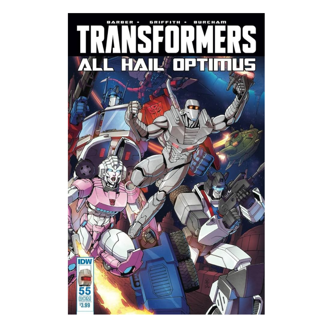 COMIC : TRANSFORMERS - ALL HAIL OPTIMUS #55