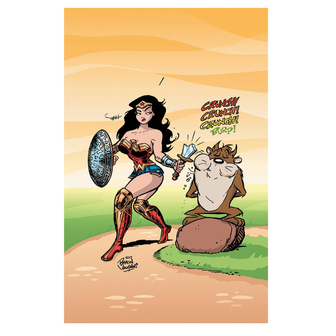 COMIC : WONDER WOMAN - TASMANIAN DEVIL #1 LOONEY TUNES VR