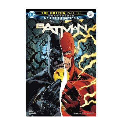 COMIC : BATMAN - REBIRTH #21 THE BUTTON