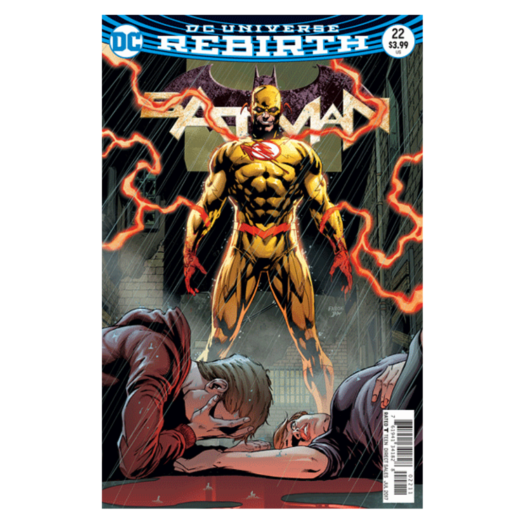 COMIC : BATMAN - REBIRTH #22 THE BUTTON