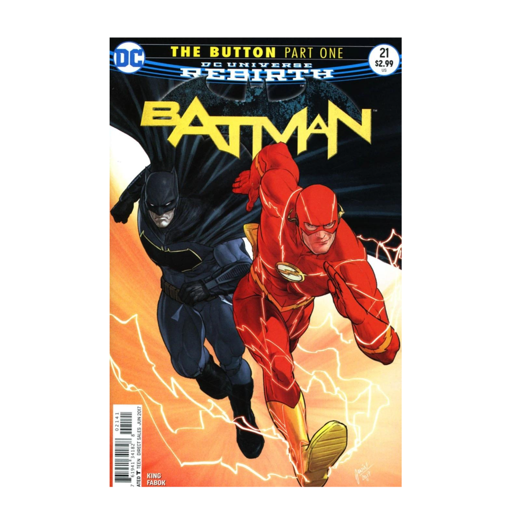 COMIC : BATMAN - REBIRTH #21 THE BUTTON