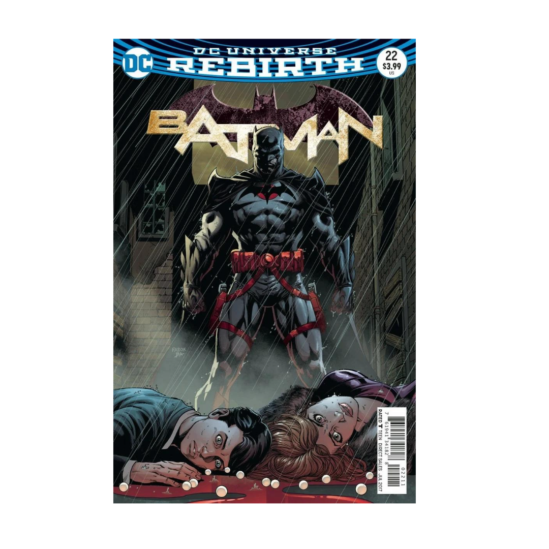 COMIC : BATMAN - REBIRTH #22 THE BUTTON