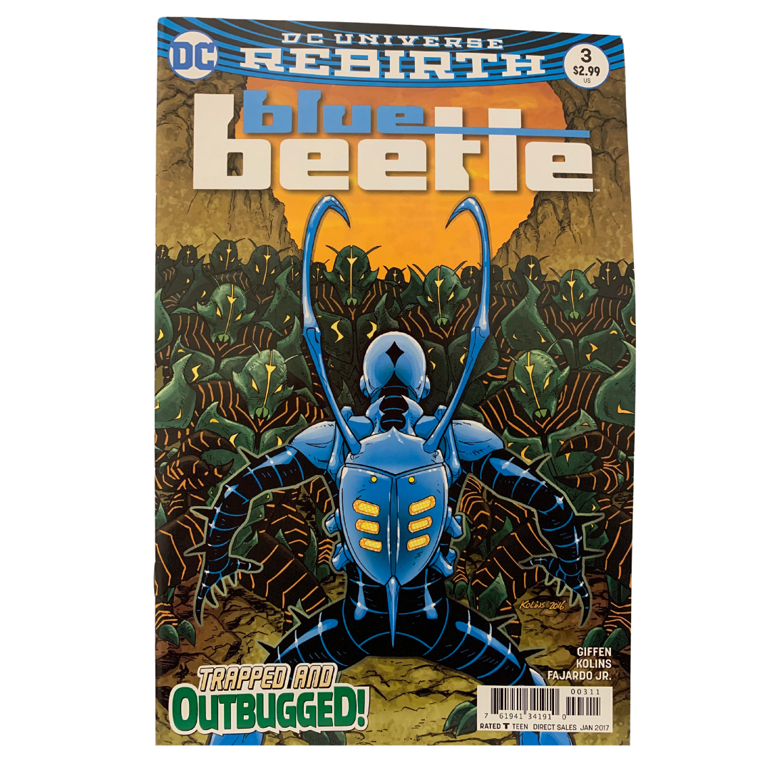 COMIC : BLUE BEETLE - REBIRTH #3