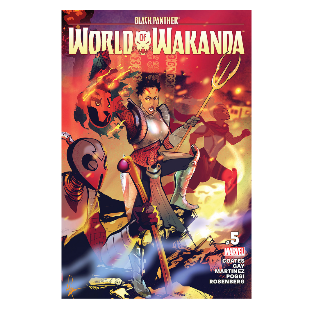 COMIC : BLACK PANTHER, WORLD OF WAKANDA- #5