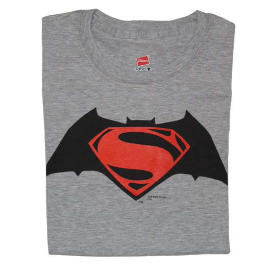 SHIRT : WOMEN'S - DC BATMAN V SUPERMAN LOGO