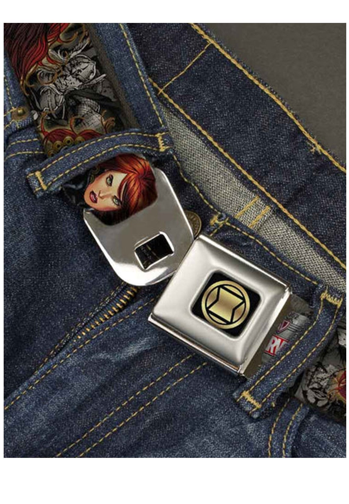 BELT : MARVEL - BLACK WIDOW XL