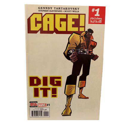 COMIC : CAGE! - #1 2016
