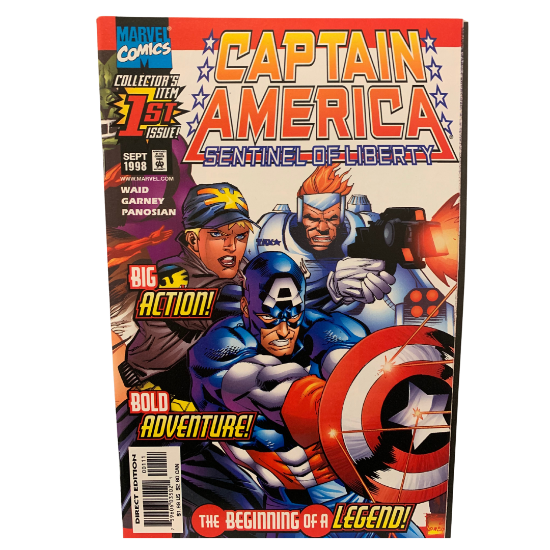 COMIC : CAPTAIN AMERICA SENTINEL OF LIBERTY - #1