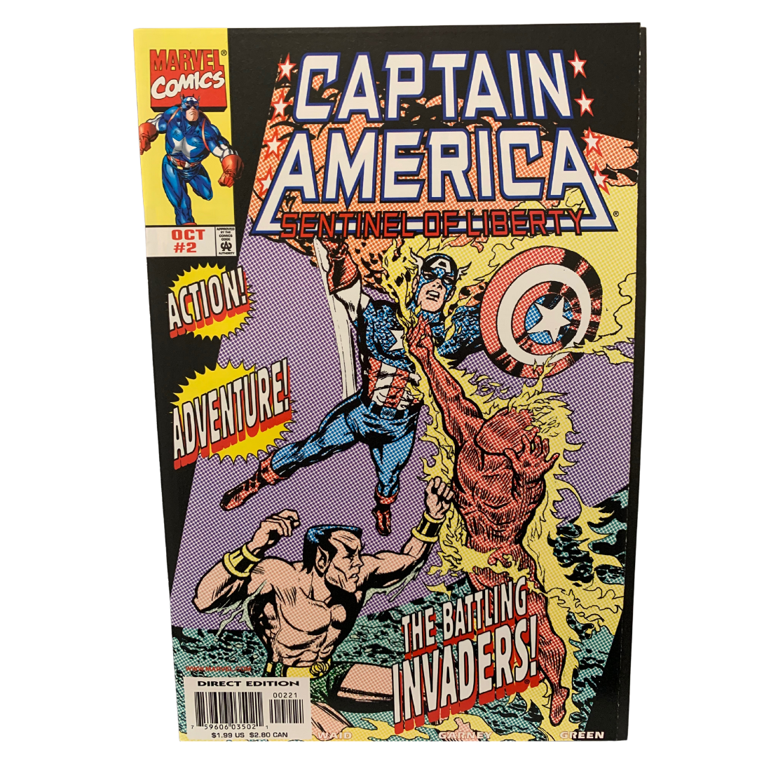 COMIC : CAPTAIN AMERICA SENTINEL OF LIBERTY - #2 2P