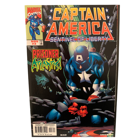 COMIC : CAPTAIN AMERICA SENTINEL OF LIBERTY - #3