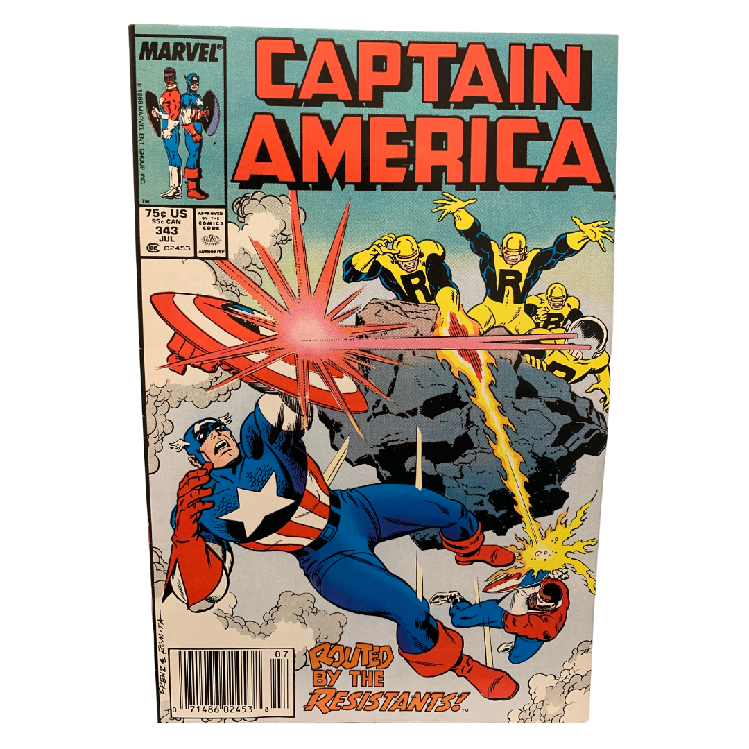 COMIC : CAPTAIN AMERICA - #343