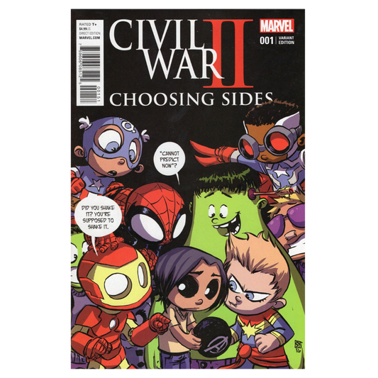 COMIC : CIVIL WAR II CHOOSING SIDES - #1 V