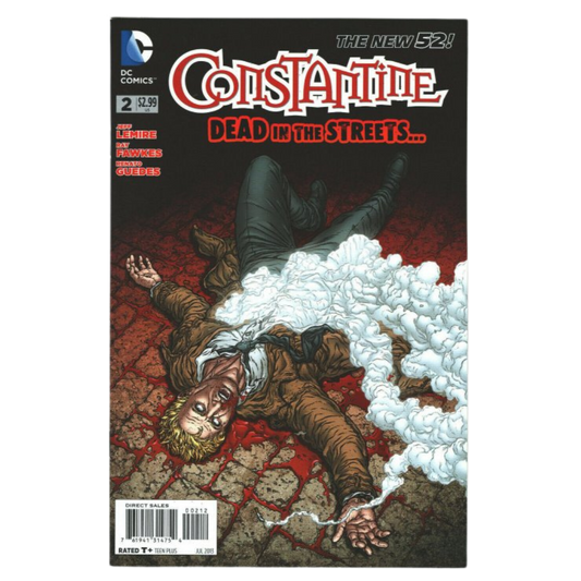 COMIC : CONSTANTINE DEAD IN THE STREETS - NEW 52 #2