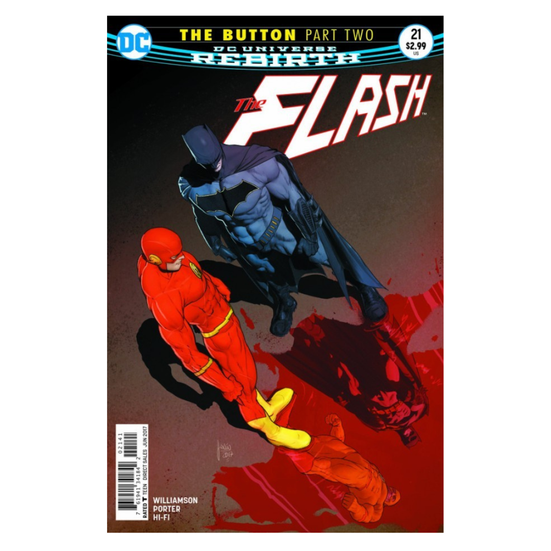 COMIC : FLASH, THE - REBIRTH THE BUTTON #21 VAR 4