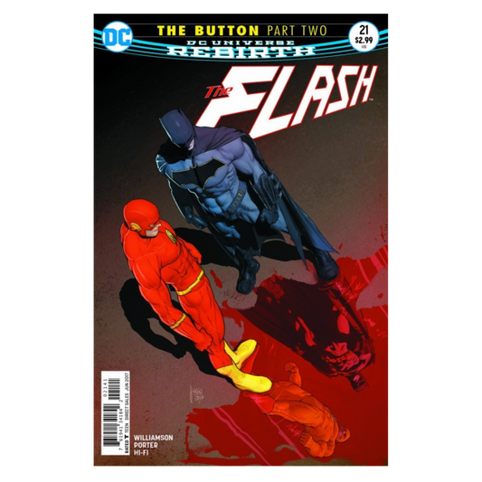 COMIC : FLASH, THE - REBIRTH THE BUTTON #21 VAR 4