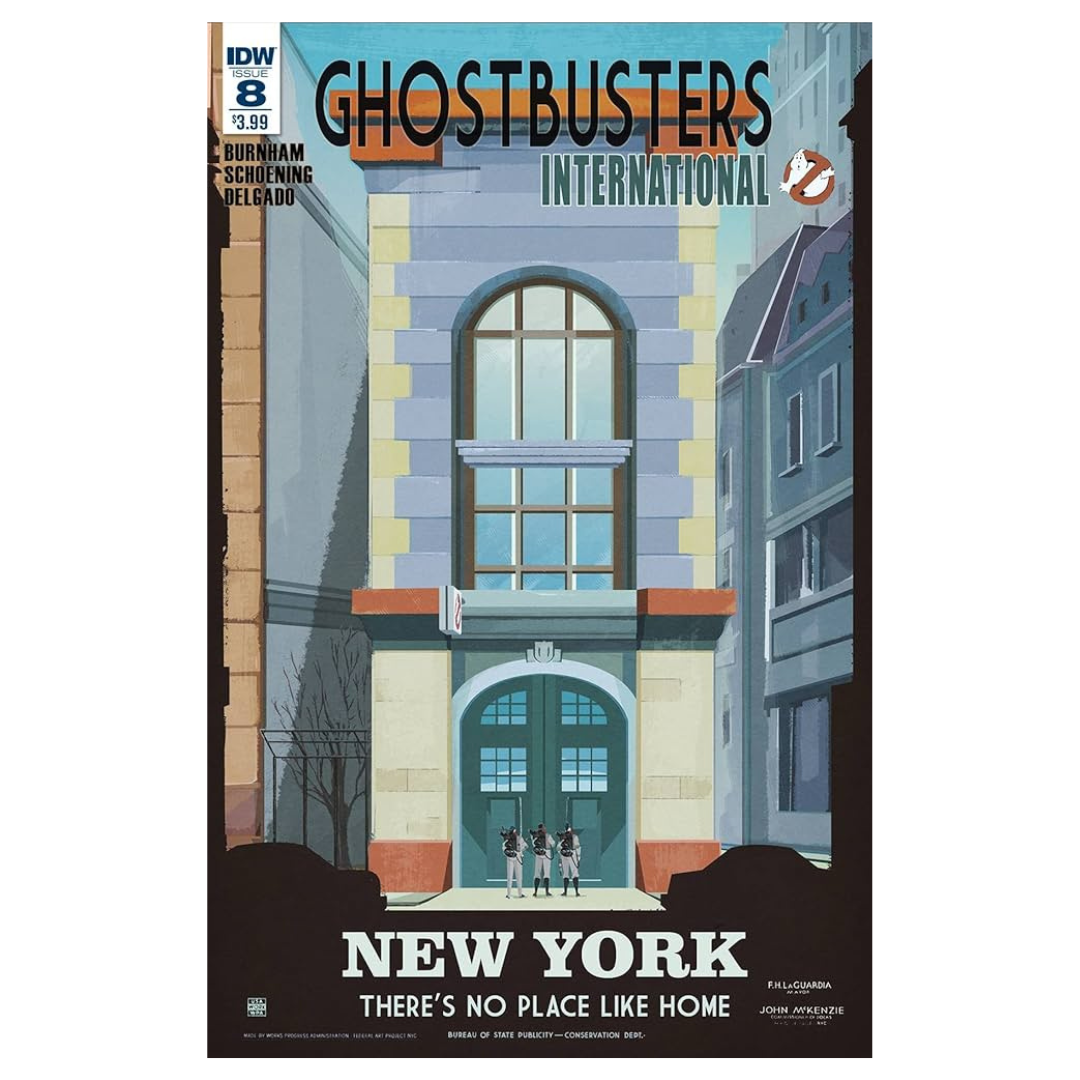 COMIC : GHOSTBUSTERS INTERNATIONAL - #8