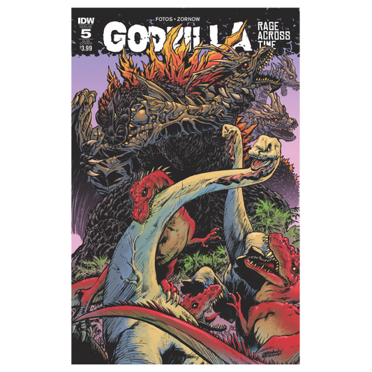 COMIC : GODZILLA RAGE ACROSS TIME - #5 V2