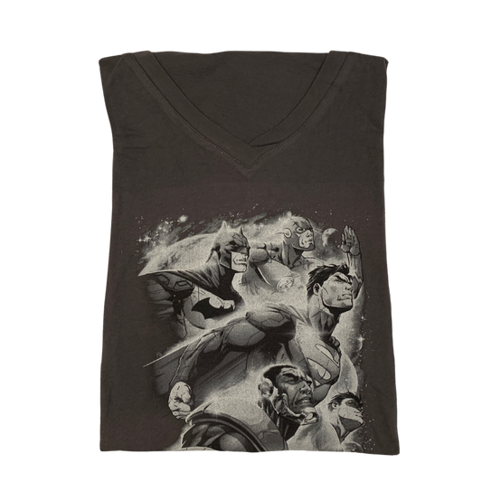 SHIRT : WOMEN'S - DC JUSTICE LEAGUE