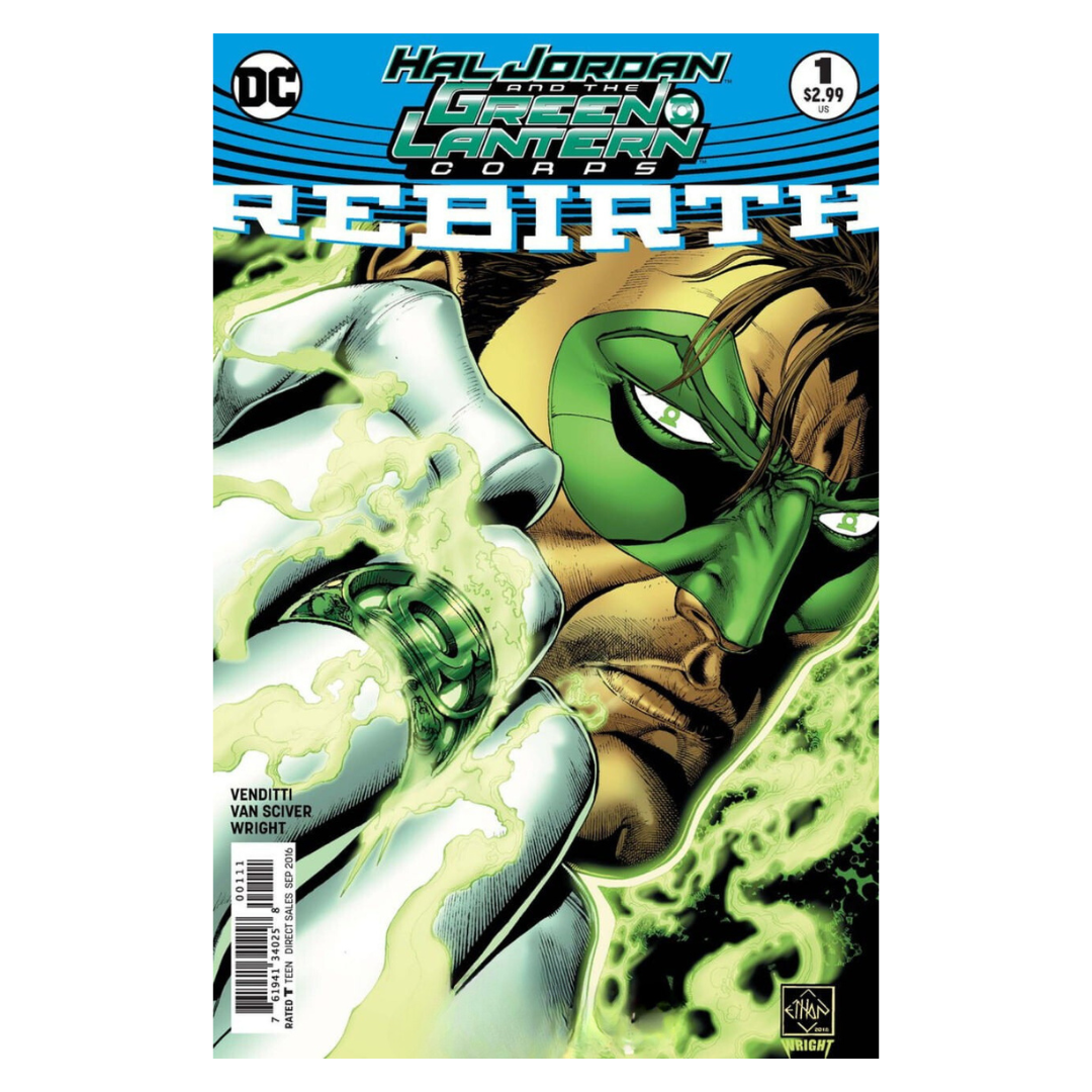 COMIC : HAL JORDAN, AND THE GREEN LANTERN CORPS - REBIRTH #1