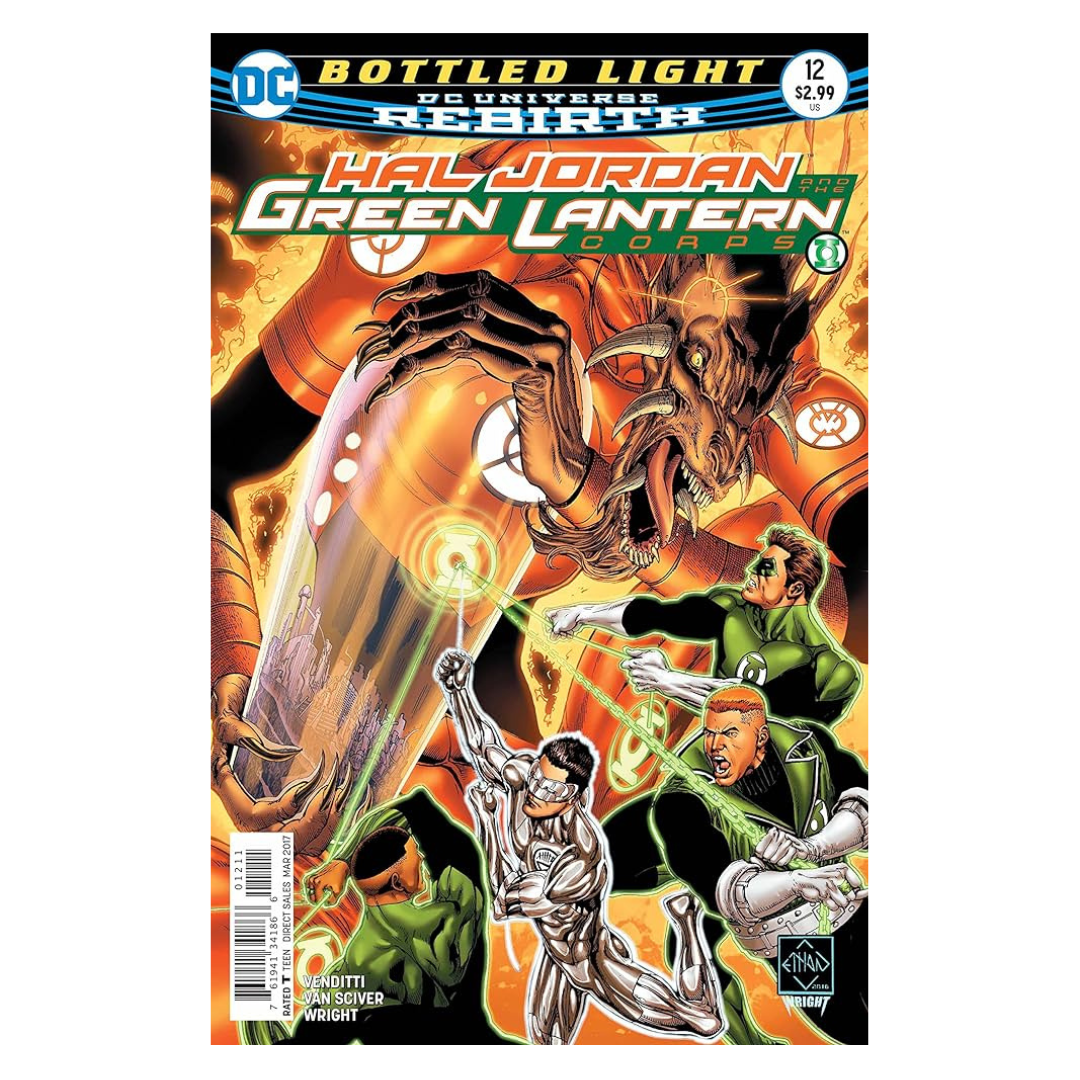 COMIC : HAL JORDAN, AND THE GREEN LANTERN CORPS - REBIRTH #12