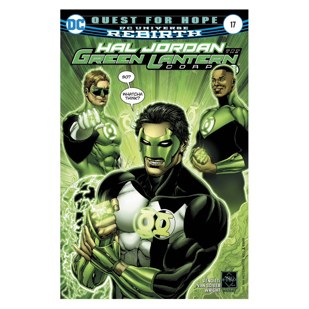 COMIC : HAL JORDAN, AND THE GREEN LANTERN CORPS - REBIRTH #17