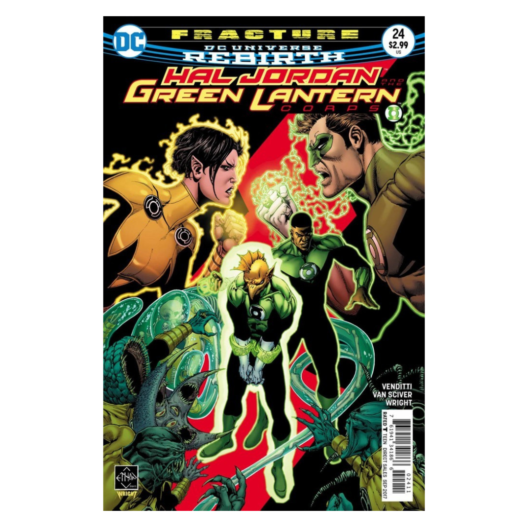 COMIC : HAL JORDAN, AND THE GREEN LANTERN CORPS - REBIRTH #24