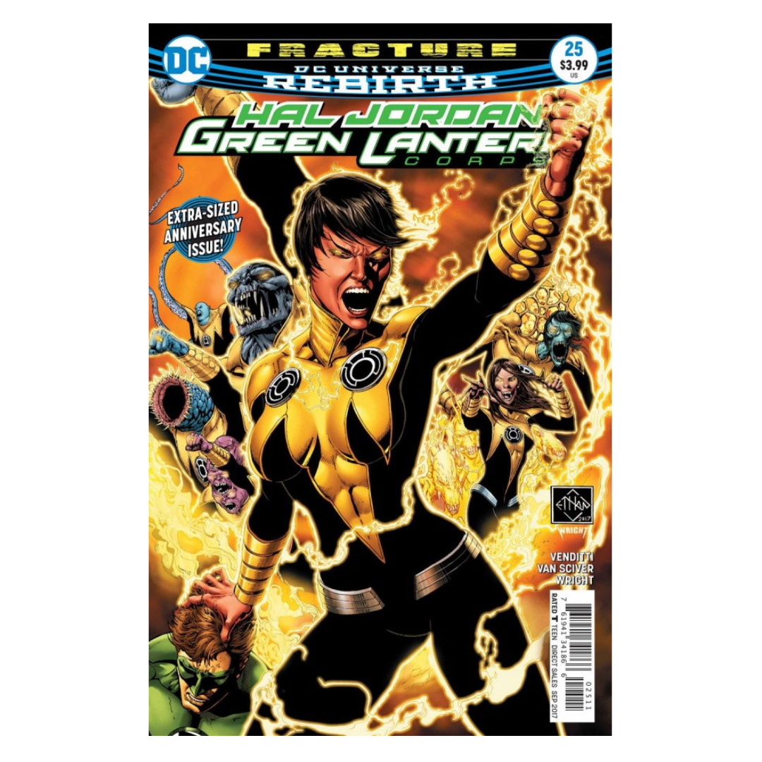 COMIC : HAL JORDAN, AND THE GREEN LANTERN CORPS - REBIRTH #25