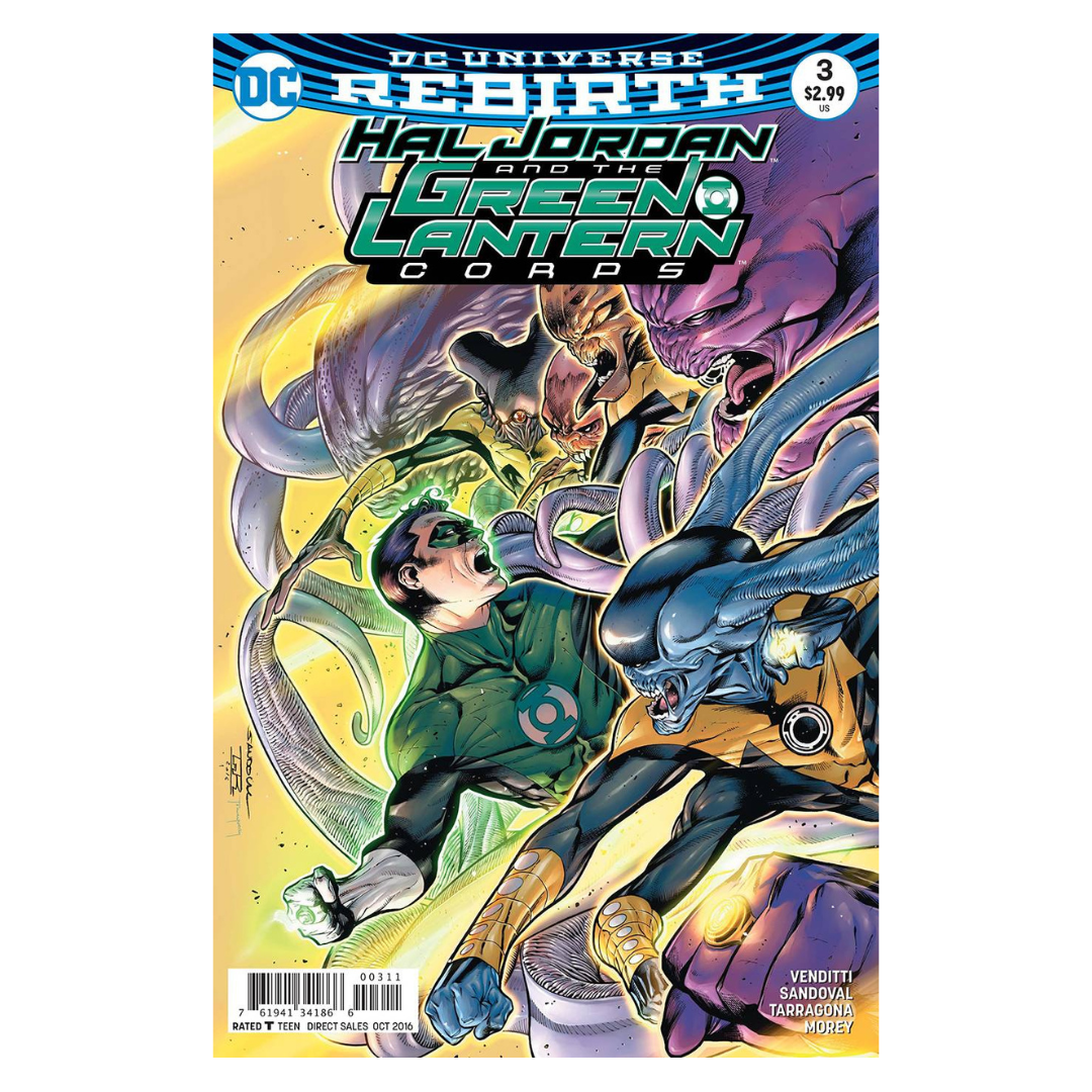 COMIC : HAL JORDAN, AND THE GREEN LANTERN CORPS - REBIRTH #3