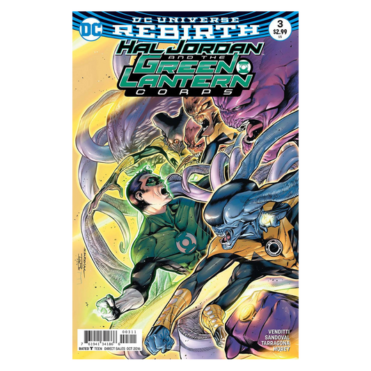 COMIC : HAL JORDAN, AND THE GREEN LANTERN CORPS - REBIRTH #3