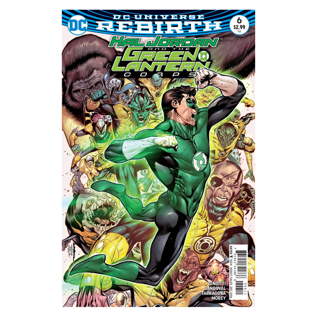 COMIC : HAL JORDAN, AND THE GREEN LANTERN CORPS - REBIRTH #6